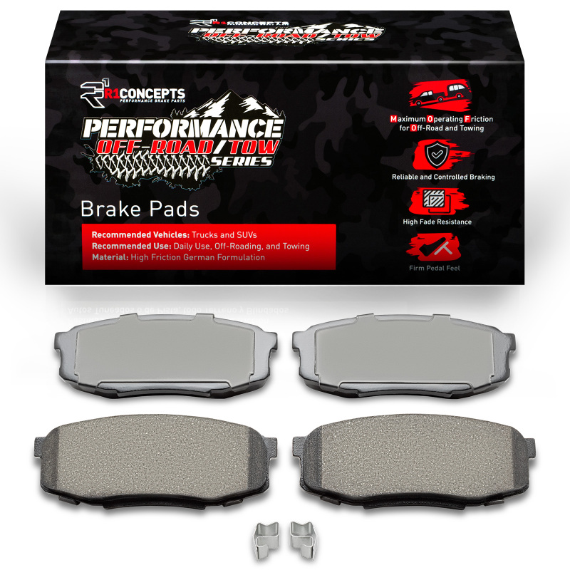 Toyota Tundra Brake Pads - Rear - R1 Concepts - Off-Road/Tow - `07-`22